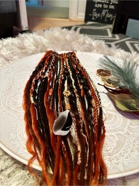 Viking Warrior dreadlocks hair accessory